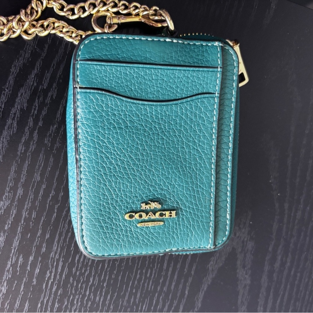 Coach Zip Card Case